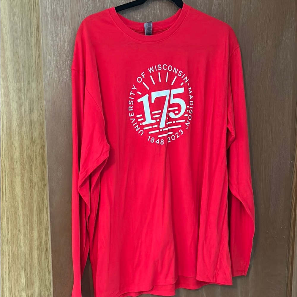 University of Wisconsin-Madison Red Long Sleeve Shirt